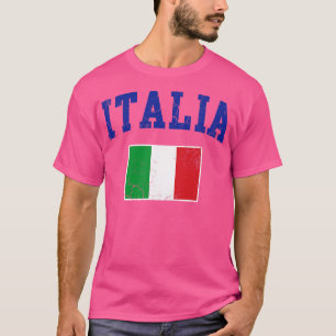 Italienische Flagge Familie Erbe Italien Vintag T-Shirt