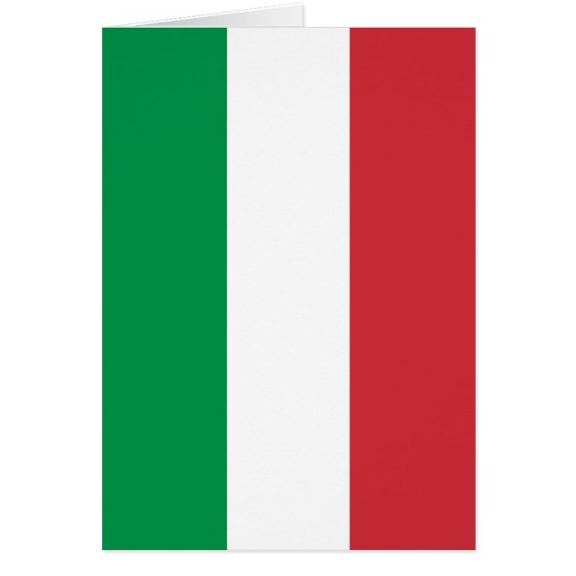 Italienische Flagge - Flagge von Italien - Italien (Vorne)