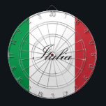 Italienische Flagge - Flagge von Italien - Italien Dartscheibe<br><div class="desc">Italienische Flagge - Flagge von Italien,  Italien,  Italien Flagge,  Italiener,  Italien,  International,  Flaggen der Welt,  Europa,  Wohngestaltung,  Länder</div>