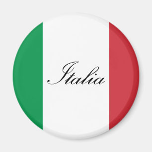 Italienische Flagge - Flagge von Italien - Italien Magnet