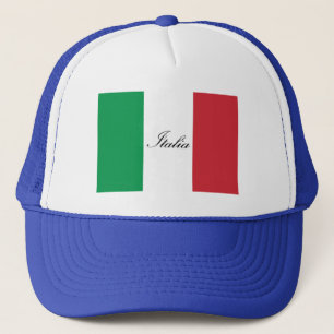 Italienische Flagge - Flagge von Italien - Italien Truckerkappe