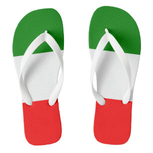 Italienische Flagge Flip Flops