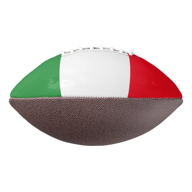 Italienische Flagge Football (Gedreht 270)