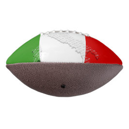 Italienische Flagge Football