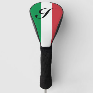 Italienische Flagge für Golftreiber Decksocken Golf Headcover