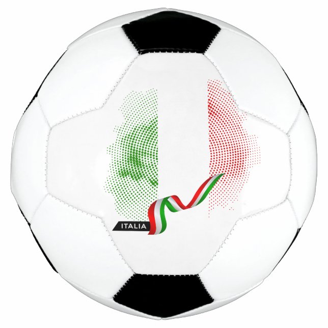 Italienische Flagge Fußball (Vorderseite)