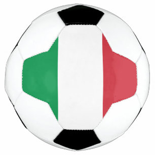 Italienische Flagge Fußball