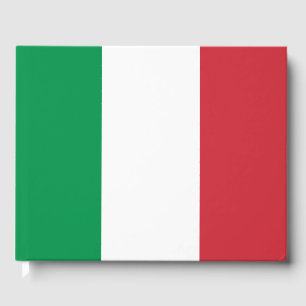 Italienische Flagge Gästebuch