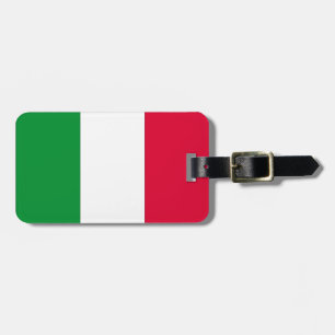 Italienische Flagge Gepäckanhänger