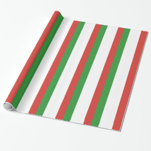 Italienische Flagge Geschenkpapier