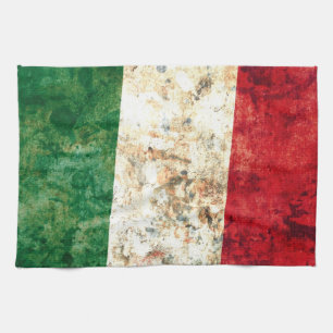 Italienische Flagge Geschirrtuch