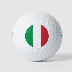 Italienische Flagge Golfball