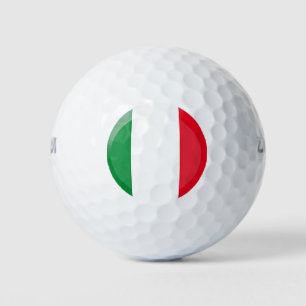 Italienische Flagge Golfball