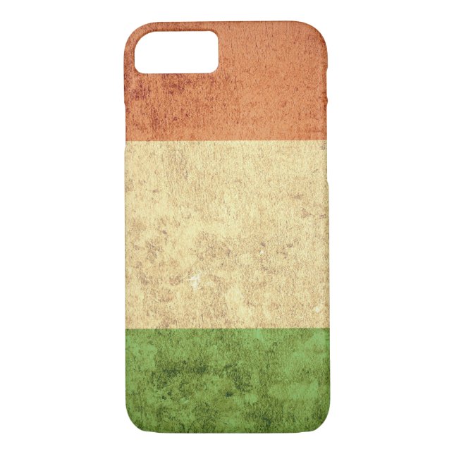 Italienische Flagge - Grunge Case-Mate iPhone Hülle (Rückseite)
