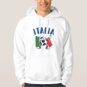 Italienische Flagge Hoodie