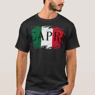 Italienische Flagge I Vintag Capri Italien T-Shirt
