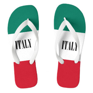 Italienische Flagge Italia Italia Il Tricolore Flip Flops
