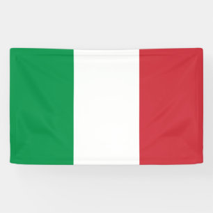 Italienische Flagge (Italien) Banner