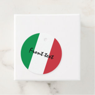 Italienische Flagge Italien benutzerdefinierte Par Geschenkanhänger