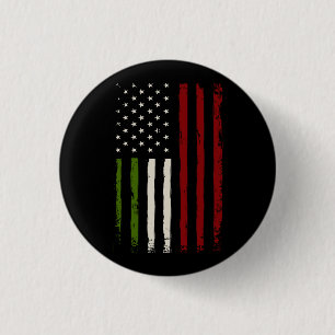 Italienische Flagge Italien Heritage America Patri Button