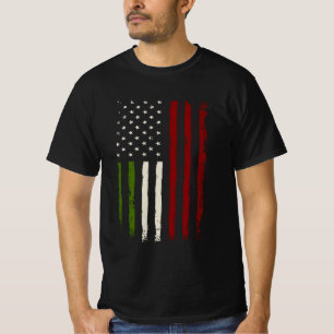 Italienische Flagge Italien Heritage America Patri T-Shirt