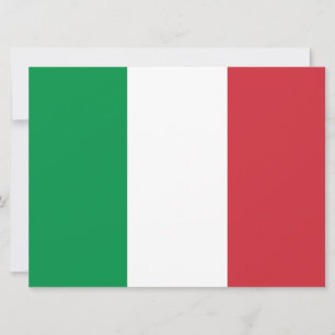 Italienische Flagge (Italien) Karte
