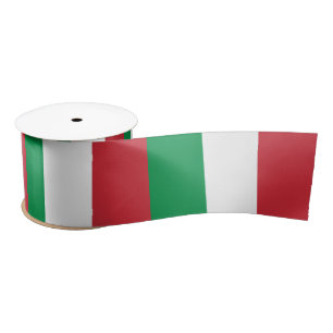 Italienische Flagge (Italien) Satinband