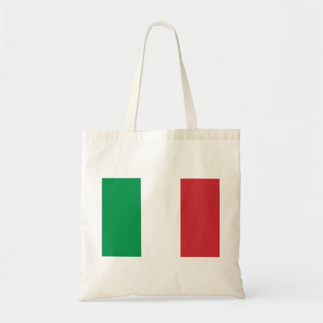 Italienische Flagge (Italien) Tragetasche (Vorne)