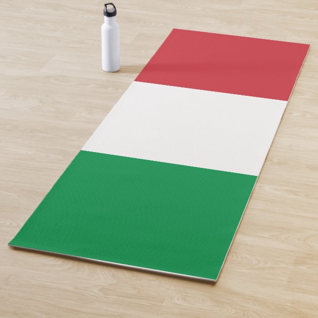 Italienische Flagge (Italien) Yogamatte (Beispiel)