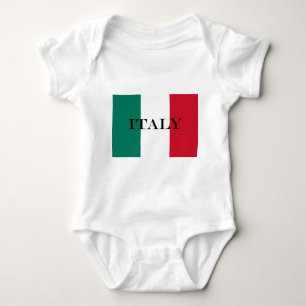 Italienische Flagge Italienisch Il Tricolore Baby Strampler