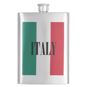 Italienische Flagge Italienisch Il Tricolore Flachmann