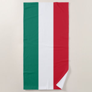 Italienische Flagge Italienisch Il Tricolore Strandtuch