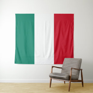 Italienische Flagge Italienisch Il Tricolore Wandteppich
