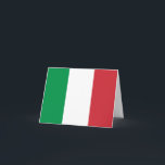 Italienische Flagge Karte<br><div class="desc">Anpassbare World Flag Produkte - Bitte fühlen Sie sich frei,  Ihren eigenen Text hinzuzufügen.</div>