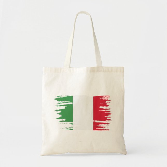 Italienische Flagge - Kunst Tragetasche (Vorne)
