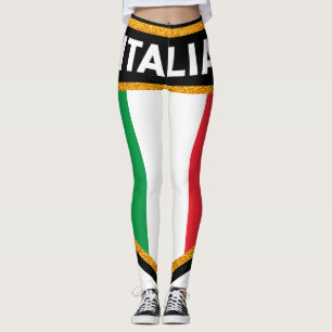 Italienische Flagge Leggings