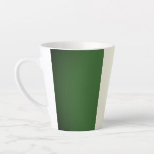 Italienische Flagge Milchtasse