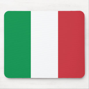 Italienische Flagge Mousepad
