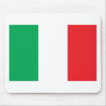 Italienische Flagge Mousepad<br><div class="desc">Italienische Flagge</div>