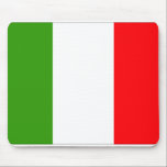 Italienische Flagge Mousepad<br><div class="desc">Flagge Italiens</div>