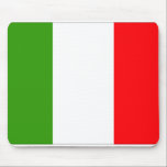 Italienische Flagge Mousepad<br><div class="desc">Flagge Italiens</div>