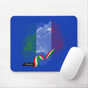 Italienische Flagge Mousepad