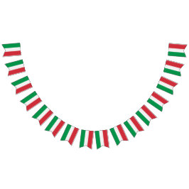 Italienische Flagge, Party-Fahne mit der Flagge