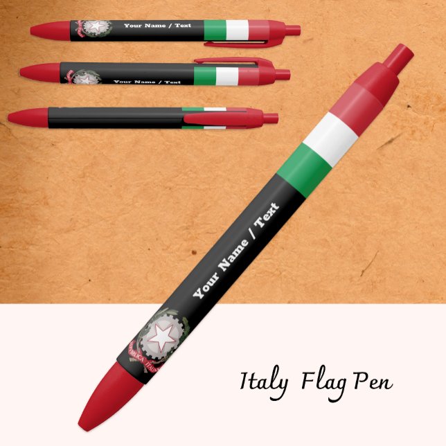 Italienische Flagge Pen, Italien / Personalisiert Kugelschreiber (Von Creator hochgeladen)