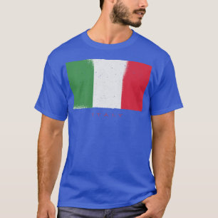 Italienische Flagge PIzza Pasta Travel T-Shirt