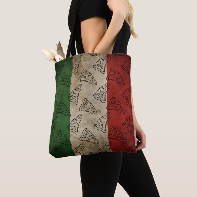Italienische Flagge / Pizza Tote (Von Nahem)