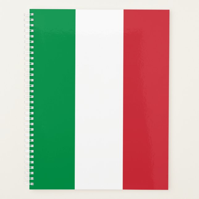 Italienische Flagge Planer (Vorderseite)