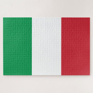 Italienische Flagge Puzzle