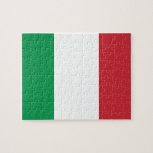Italienische Flagge Puzzle