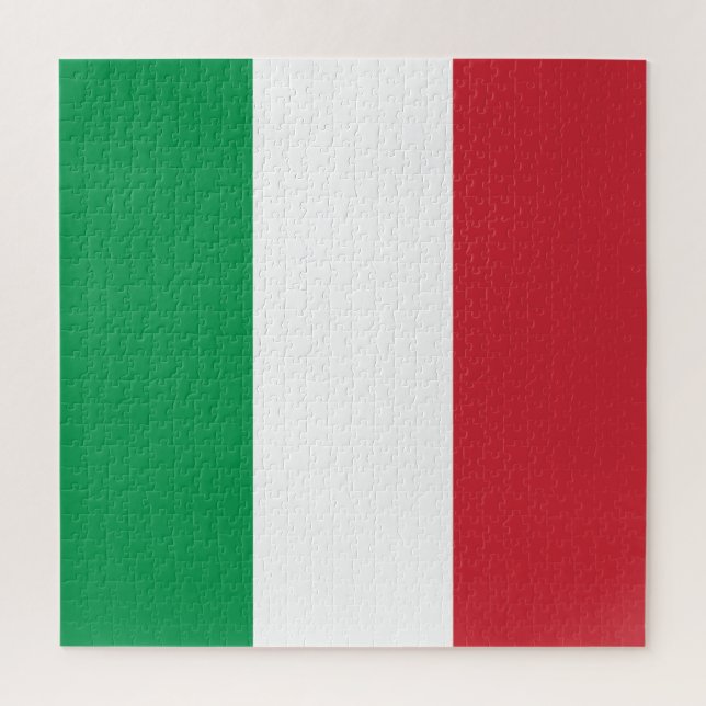 Italienische Flagge Puzzle (Vertikal)